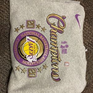 LA Lakers 2020 Championship Nike Sweatshirt